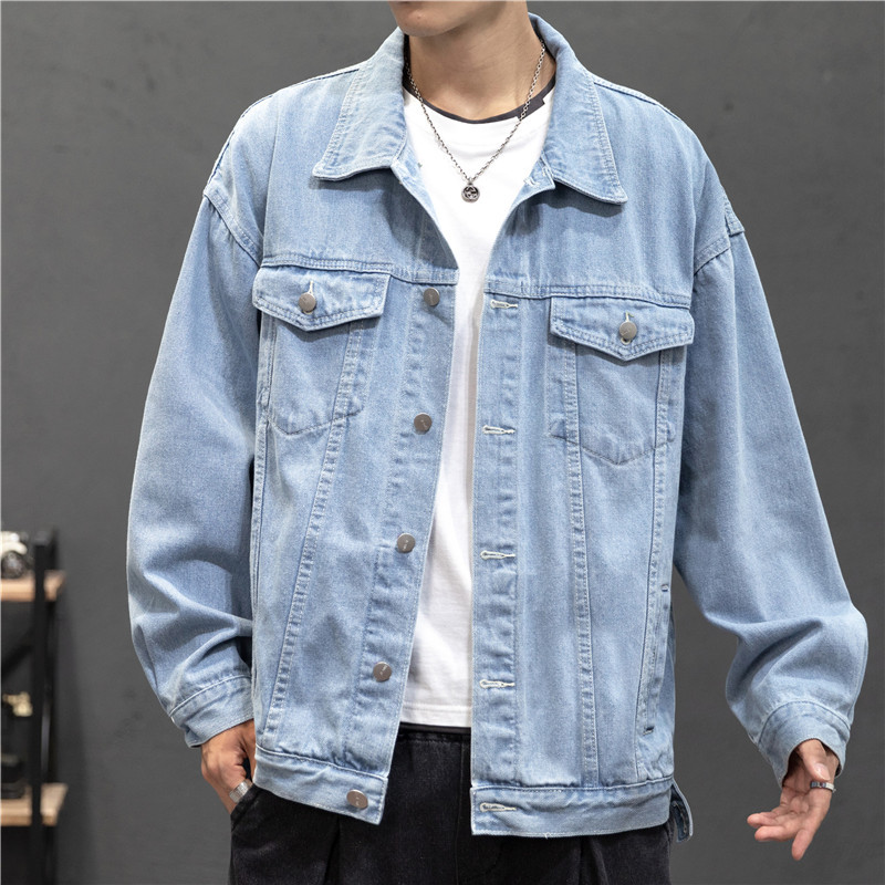 Street Fashion Jacket Men - 새로운 데님 재킷 남성 빈티지 진