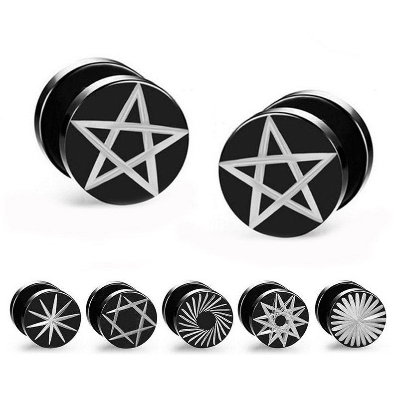 Street Fashion Earrings - 1개입, 스트리트 팝 펑크 스타일의 남녀