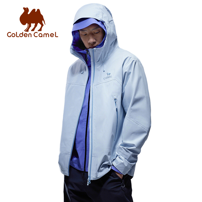 Windbreak Shell Jacket - 골든 카멜 하드 쉘 자켓 유니섹스