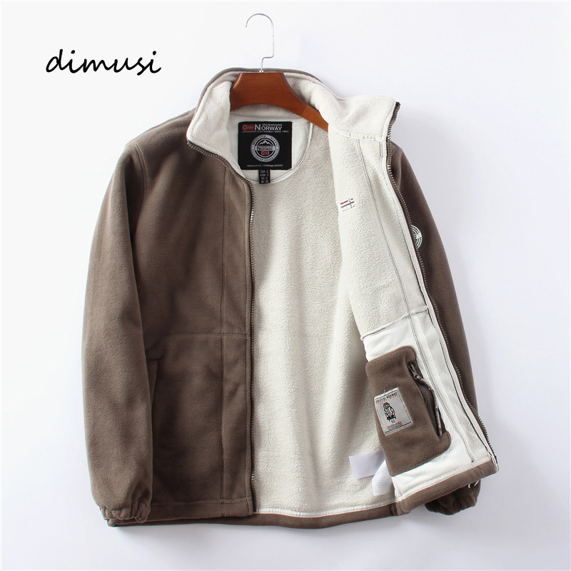 Windbreak Shell Jacket - DIMUSI 겨울 남성 Polartec 양털 재킷