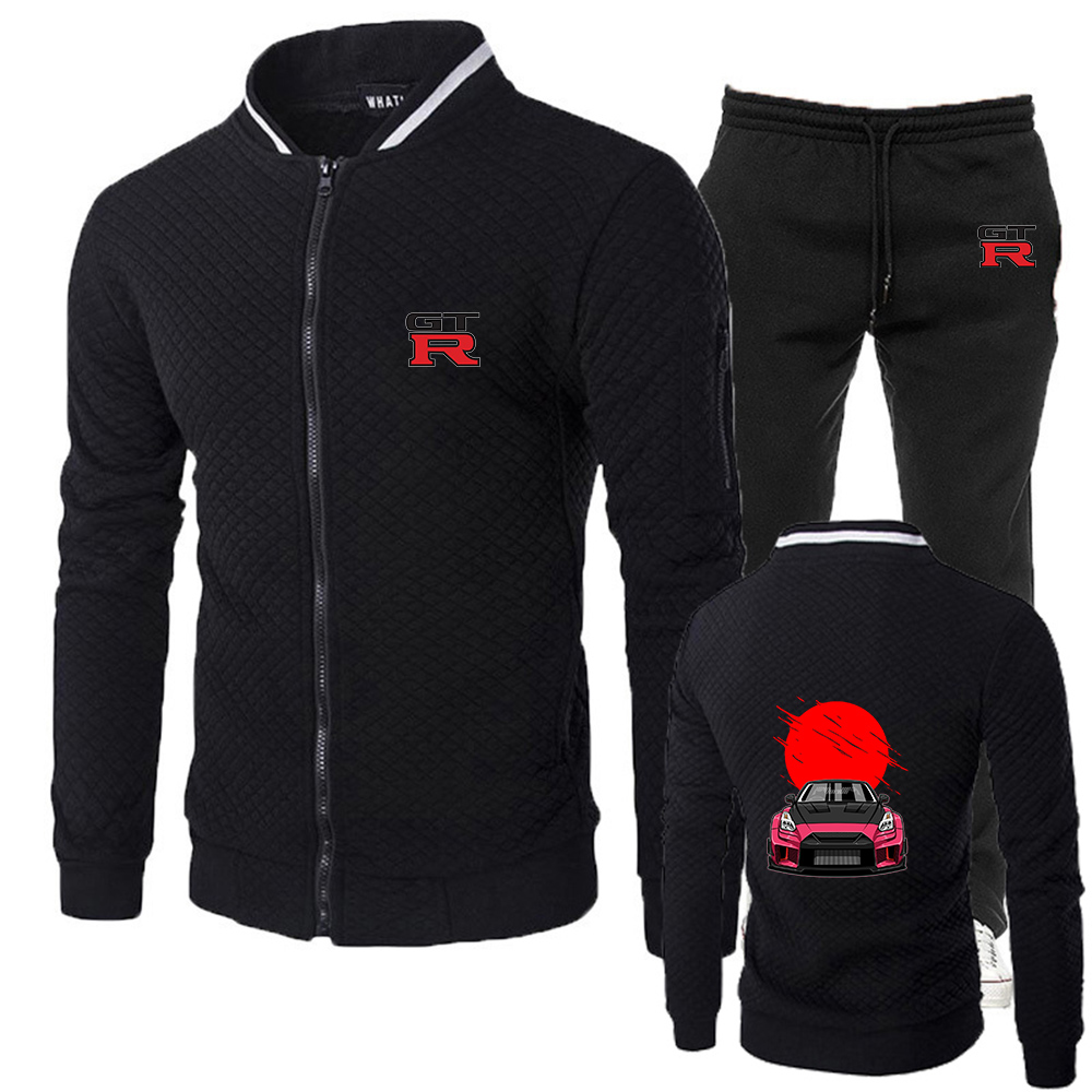 Street Fashion Jacket Men - 이니셜 D GTR R35 프린트 2026
