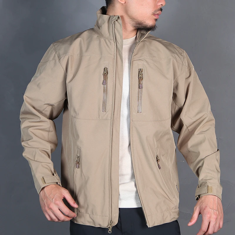 Windbreak Shell Jacket - Emersongear 전술 소프트 쉘 바람막이 재킷,