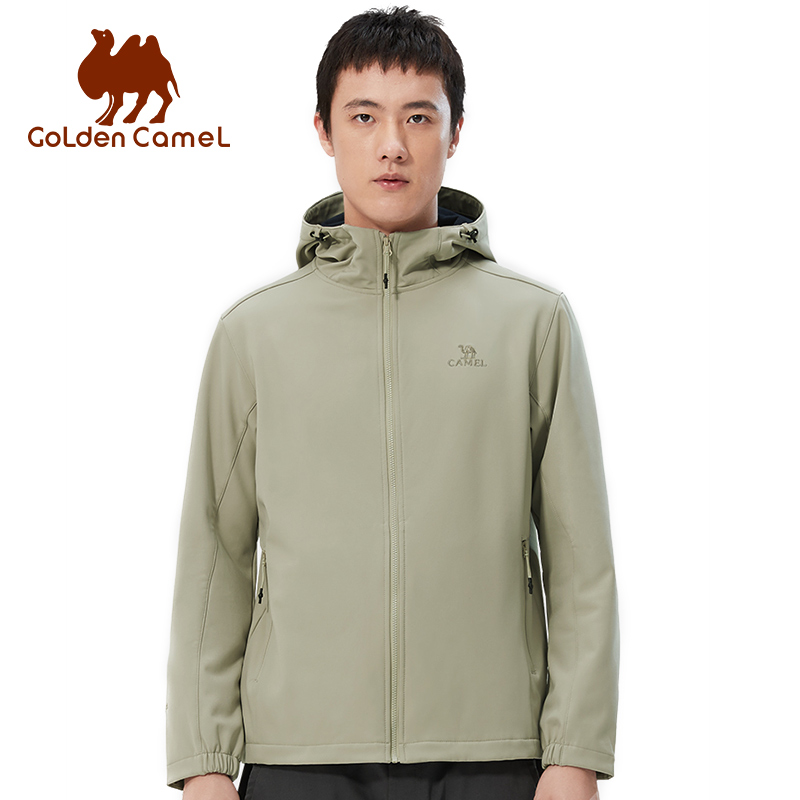 Windbreak Shell Jacket - GOLDEN CAMEL 남성용 하이킹 재킷 소프트