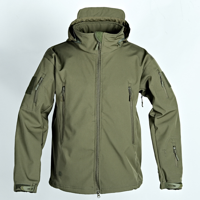 Windbreak Shell Jacket - OTS 겨울 남성용 소프트 쉘 전술
