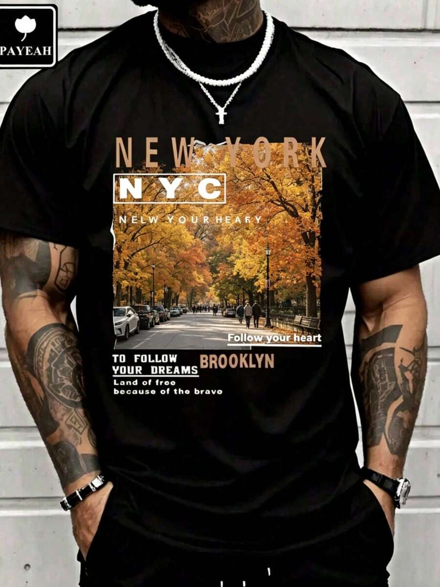 Street Fashion Of New York - 남성 캐주얼 스트리트웨어, 뉴욕 브루클린 스트리트