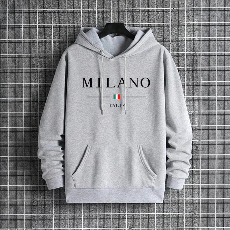 Street Fashion Of Milan - 이탈리아 밀라노 패션 남성 후드티 2025