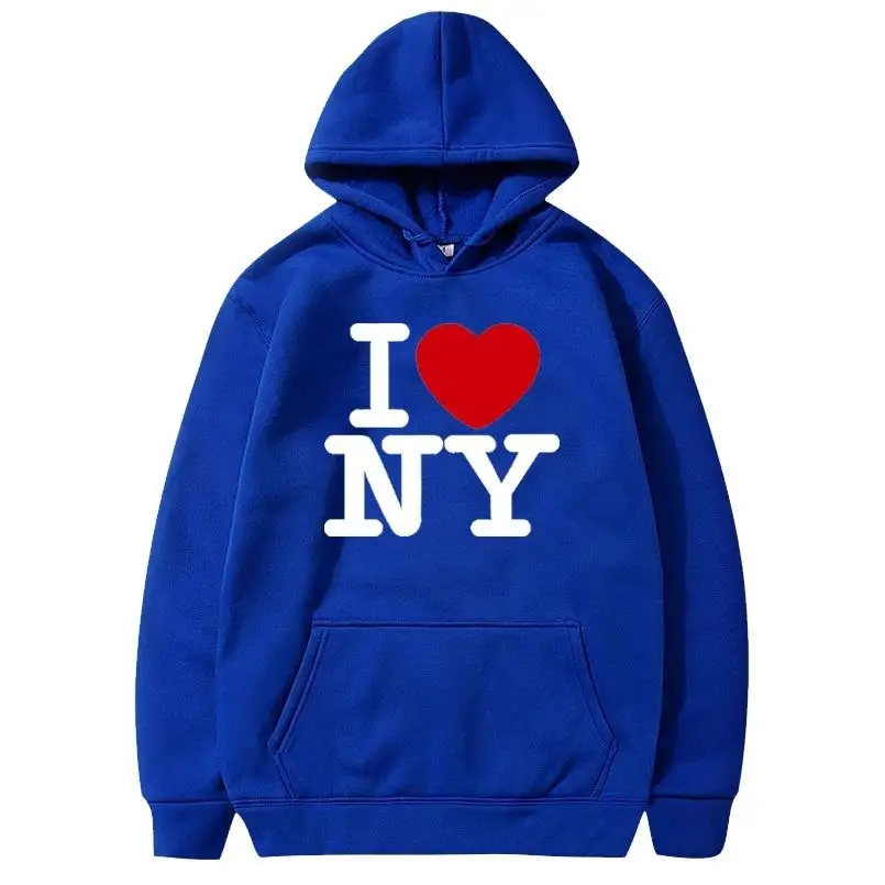 나는 뉴욕을 사랑합니다 Pritned 후드 여성 패션  - Street Fashion Of New York 리뷰 및 가격
