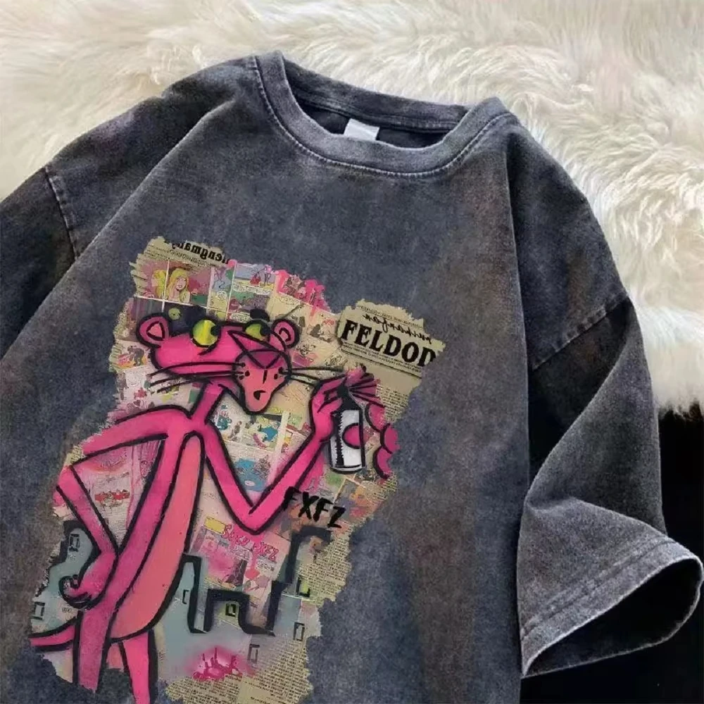 2025 워터워시 빈티지 티셔츠 (남녀공용) 레트로 디 - Street Fashion Trend 2025 리뷰 및 가격