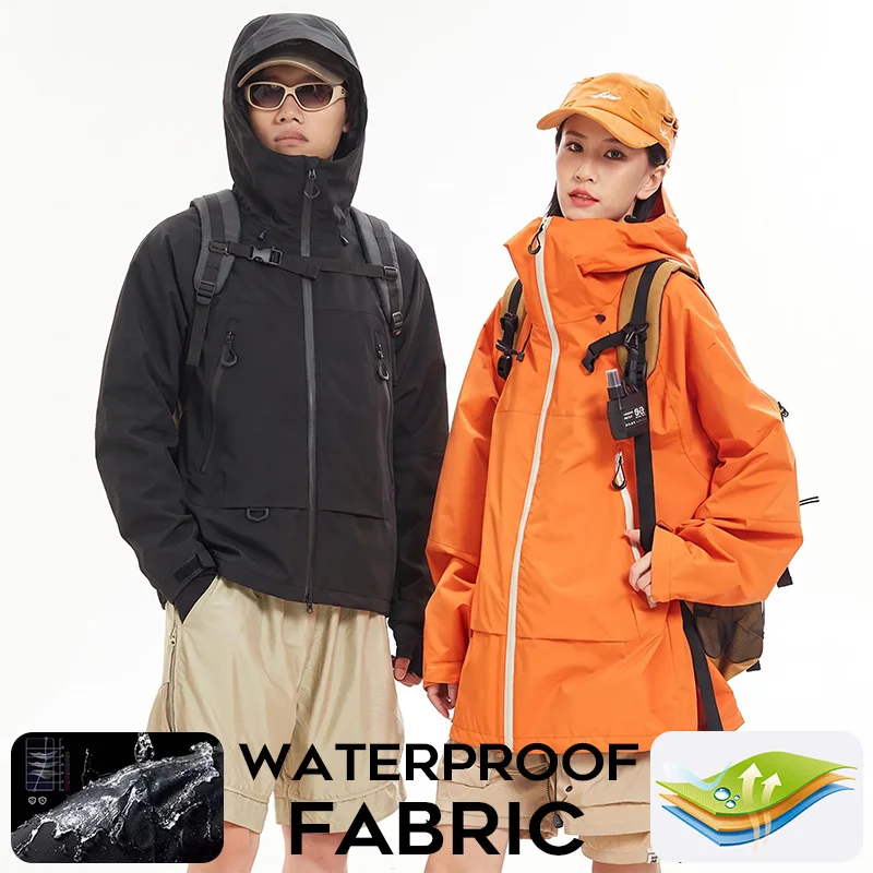 남녀공용 방수 후드 재킷, 남성용 및 여성용 방풍 방수 - Windbreak Shell Jacket 리뷰 및 가격
