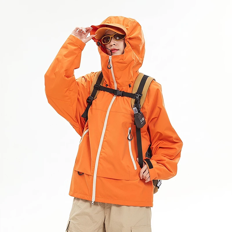 남녀공용 방수 후드 재킷, 남성용 및 여성용 방풍 방수 - Windbreak Shell Jacket 리뷰 및 가격