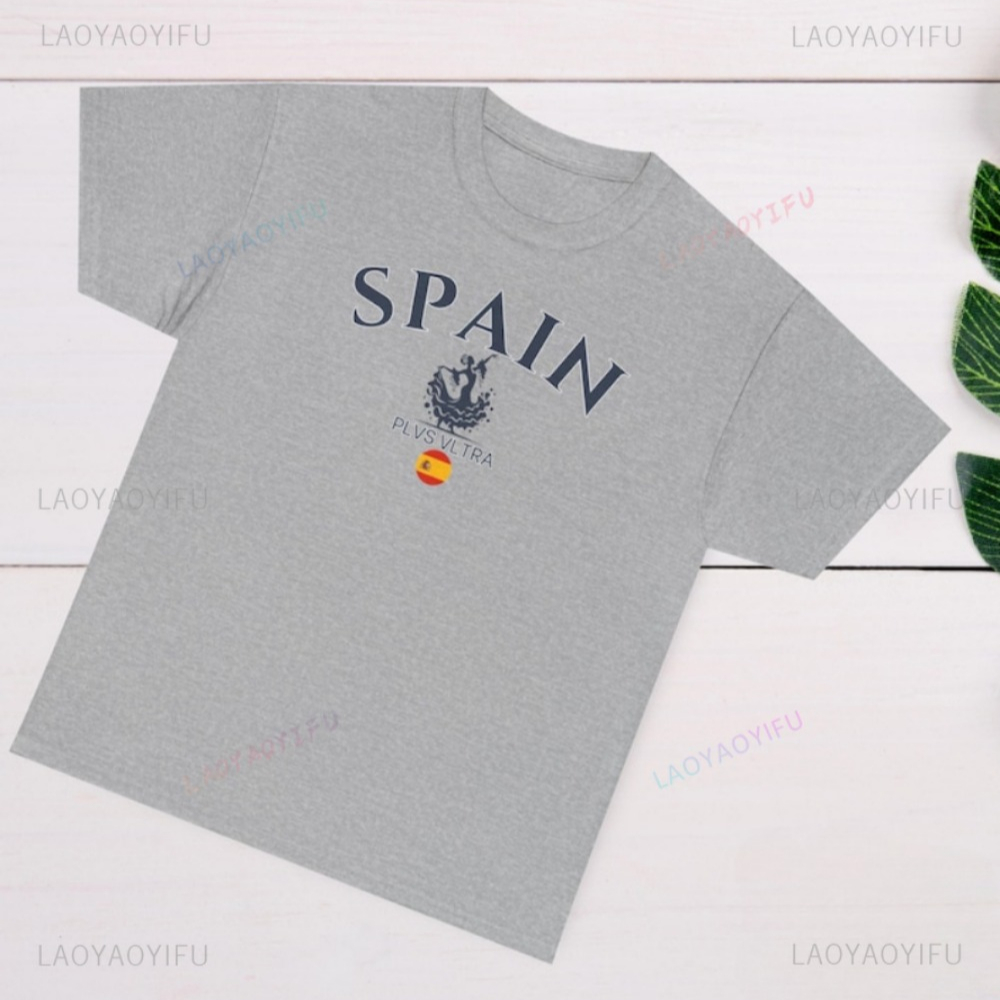 스페인 국기 그래픽 프린트 티셔츠 여성용 스페인 플라멩 - Street Fashion In Spain 리뷰 및 가격