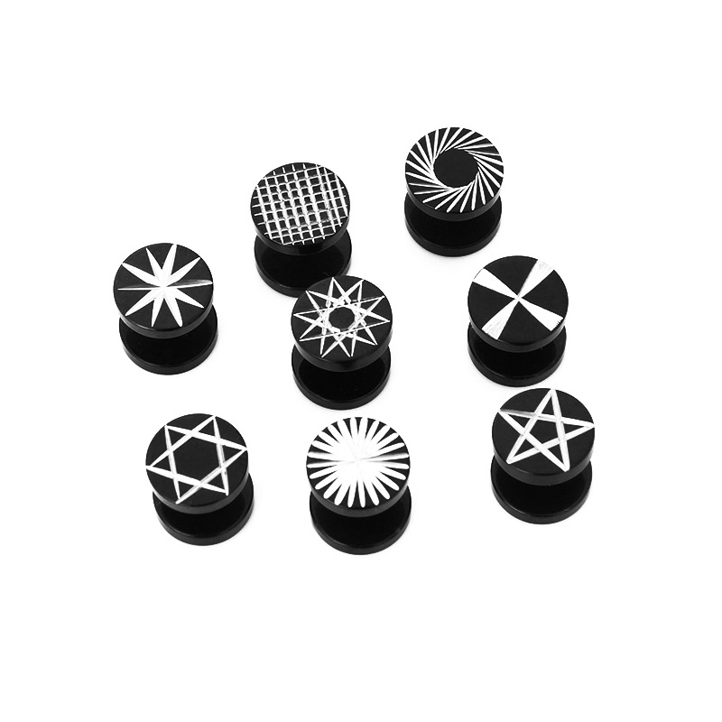 1개입, 스트리트 팝 펑크 스타일의 남녀 공용 스테인리 - Street Fashion Earrings 리뷰 및 가격