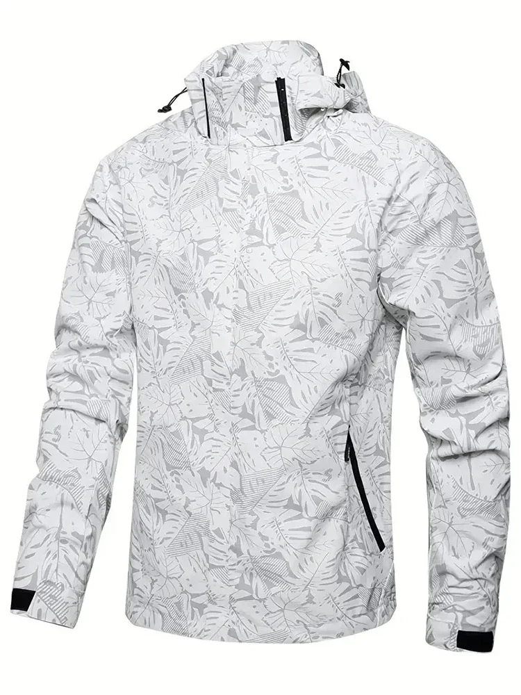 남성 캐주얼 방수 방풍 낚시 하이킹 재킷 풀 지퍼 후드 - Windbreak Shell Jacket 리뷰 및 가격