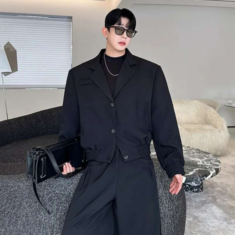 루젠 스프링 블레이저 넥 캐주얼 재킷 남성 패션 202 - Street Fashion Jacket Men 리뷰 및 가격