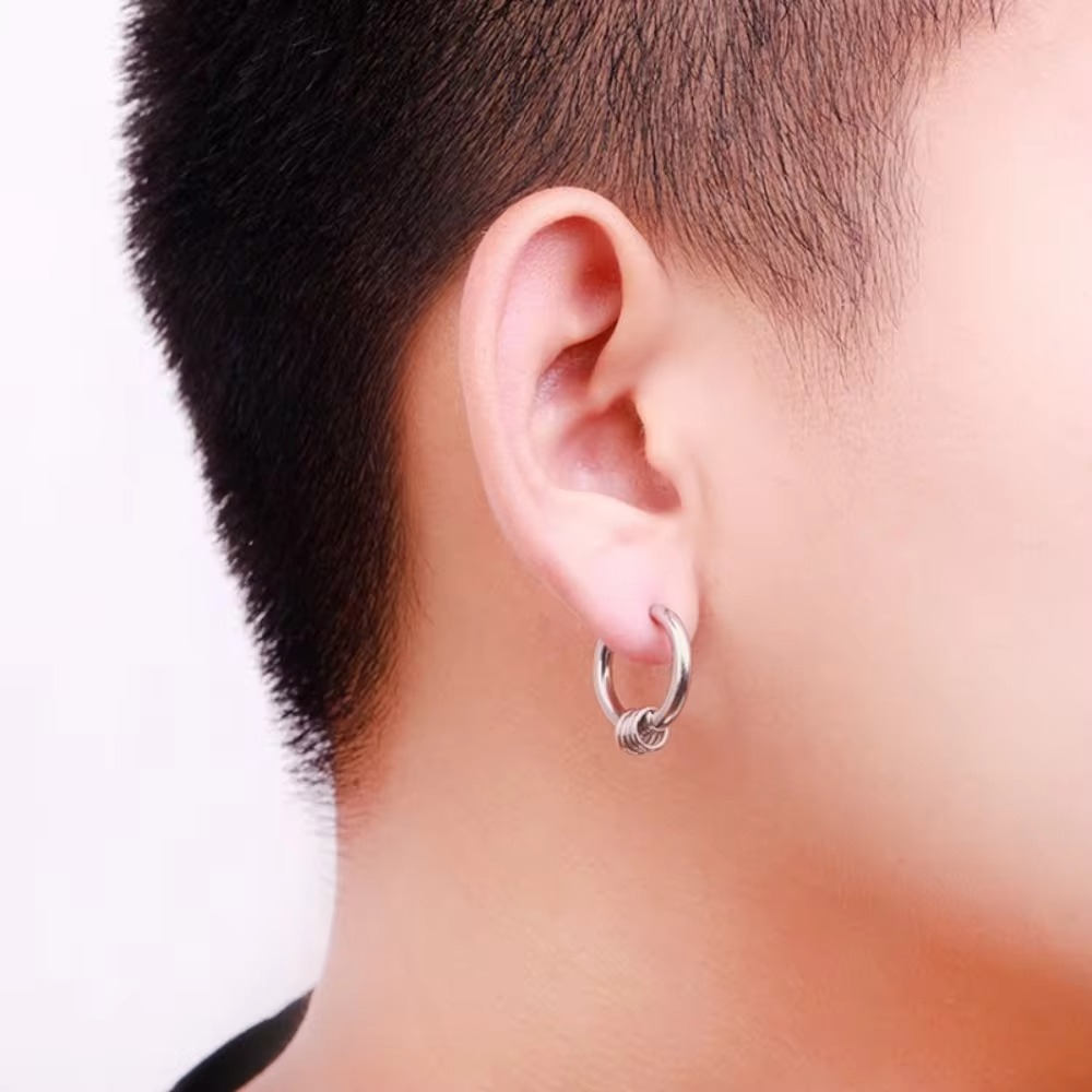 남녀공용 심플 패션, 레트로 트렌드 장식 귀걸이, 개성 - Street Fashion Earrings 리뷰 및 가격