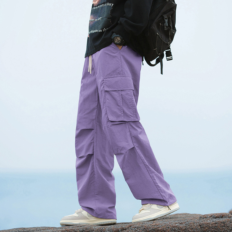 남성용 루즈핏 카고 팬츠 한국 패션 스트리트웨어 남성  - Cargo Pant Wide 리뷰 및 가격