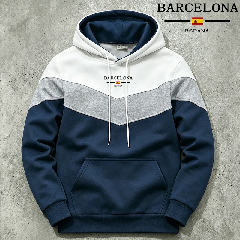스페인 스트리트 캐주얼 패션 후드 스웨트셔츠 남성 홈  - Street Fashion In Spain 리뷰 및 가격
