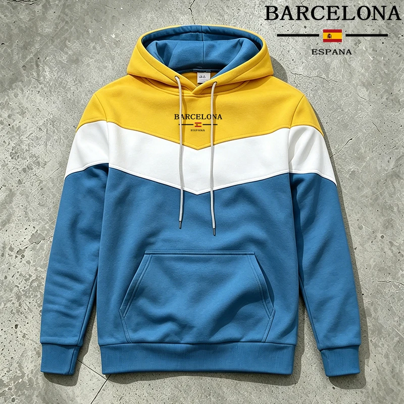 스페인 스트리트 캐주얼 패션 후드 스웨트셔츠 남성 홈  - Street Fashion In Spain 리뷰 및 가격