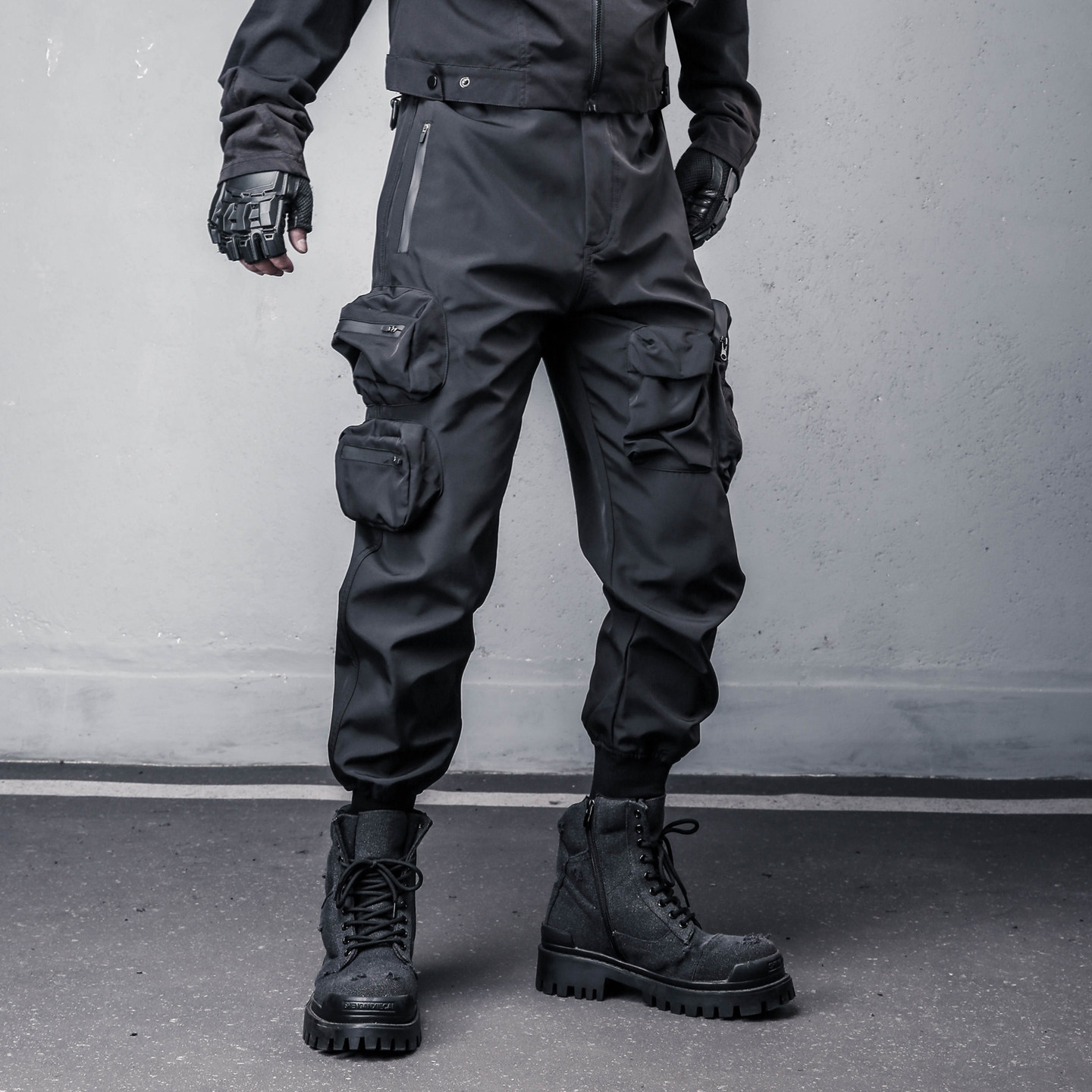 디자이너 기술 의류 스타일의 오버올, 남성 패션, 어두 - Techwear Pants Tactical 리뷰 및 가격