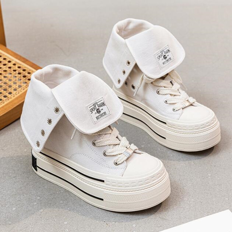 12CM 통기성 키높이 스케이트보드화 데님 여성 패션  - Street Fashion Denim 리뷰 및 가격