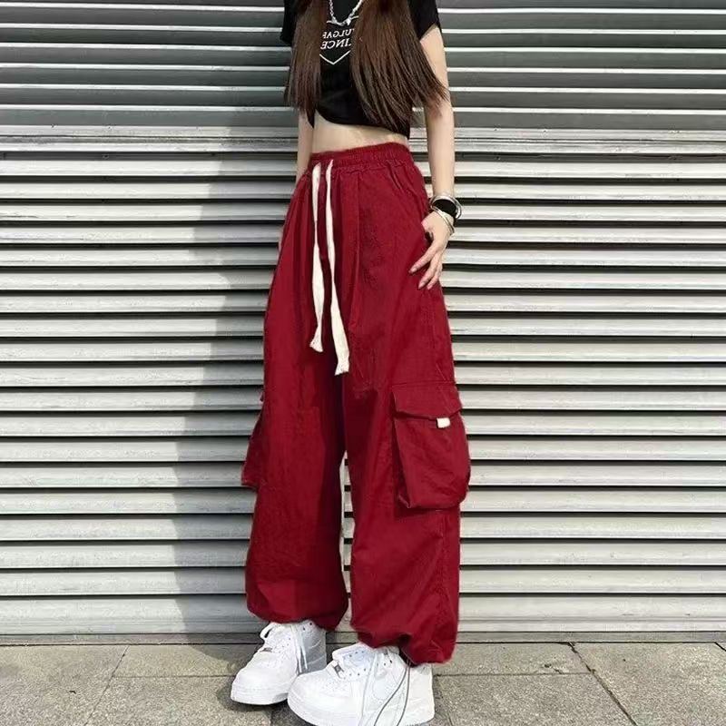 여성용 배기 파라슈트 팬츠 테크웨어 스트리트웨어 루즈핏 - Techwear Pants Tactical 리뷰 및 가격