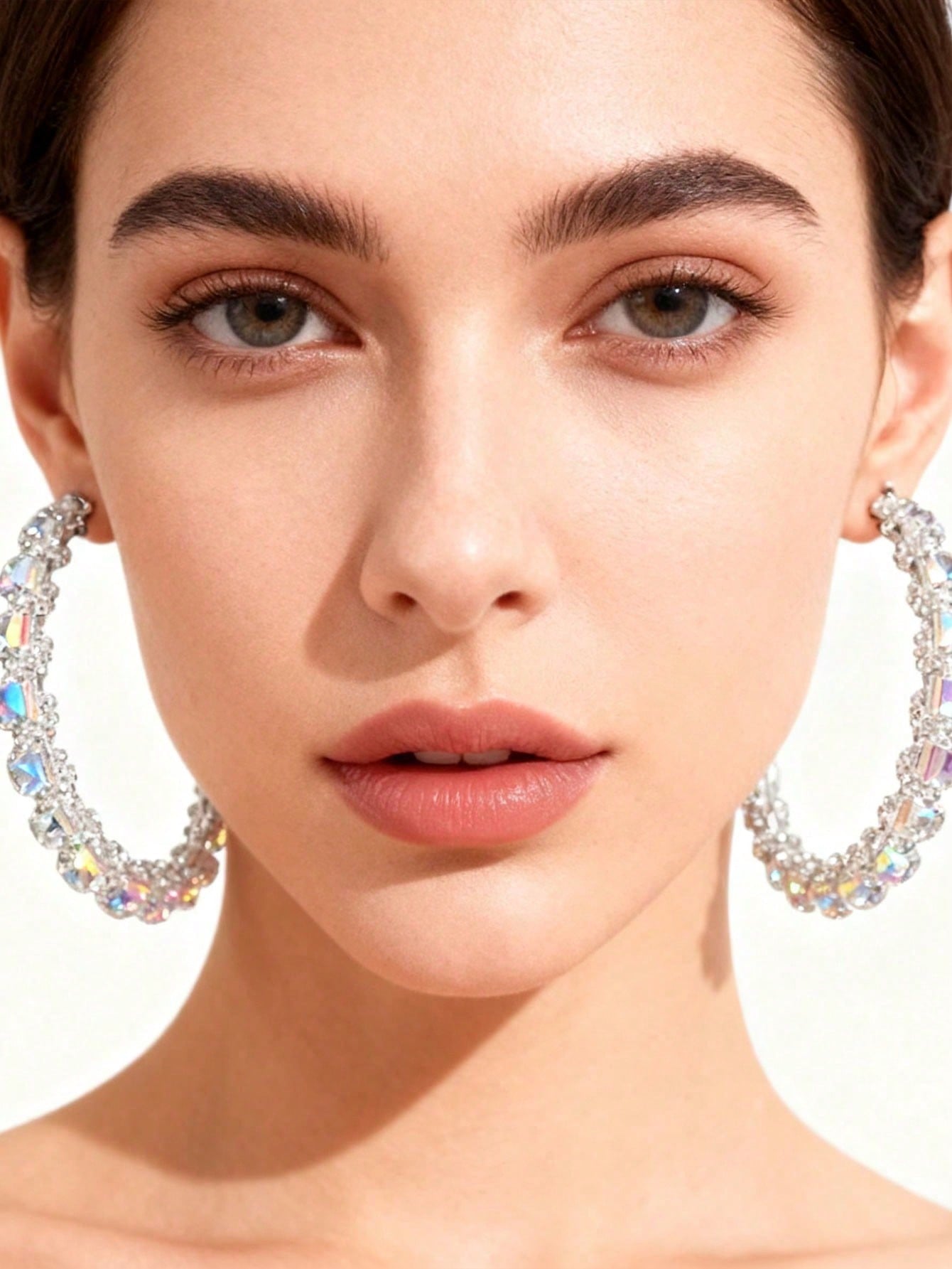 8.5CM 대형 스트리트 클레어보이언트 웨딩 여성용 귀 - Street Fashion Earrings 리뷰 및 가격