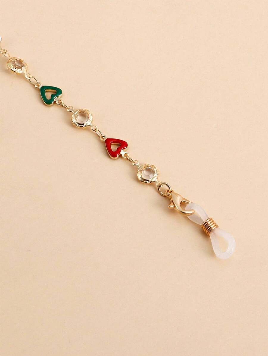 1pc 안경용 미끄럼 방지 로프, 수제 드롭 글레이즈, - Street Fashion Necklace 리뷰 및 가격