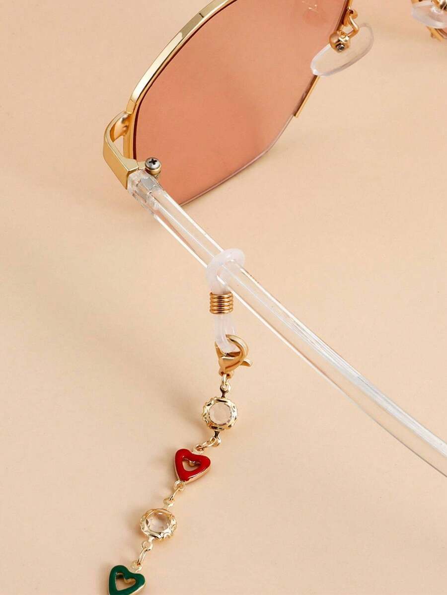 1pc 안경용 미끄럼 방지 로프, 수제 드롭 글레이즈, - Street Fashion Necklace 리뷰 및 가격