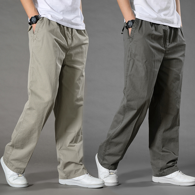 남성용 캐주얼 카고 팬츠, 루즈핏, 용수철 가을, 면  - Cargo Pant Wide 리뷰 및 가격