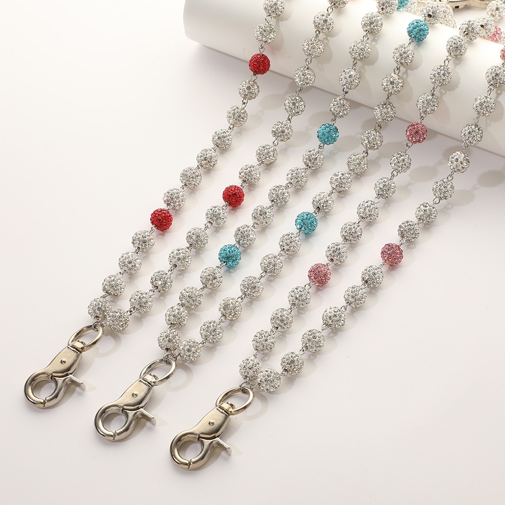 새로운 힙합 바지 라인스톤 키체인 힙스터 팬츠 화이트  - Street Fashion Necklace 리뷰 및 가격