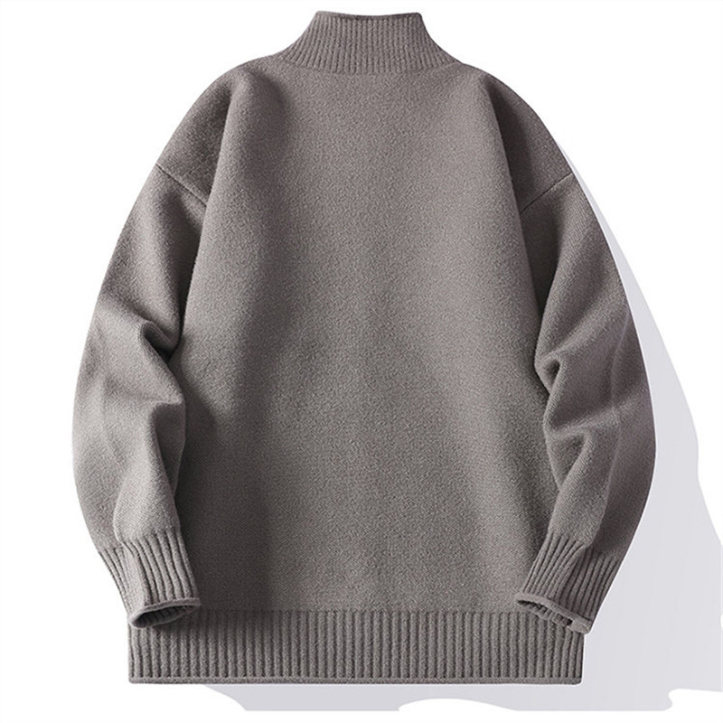 봄 가을 스탠드 칼라 지퍼 니트 가디건 남성 패션 스웨 - Street Fashion Jacket Men 리뷰 및 가격