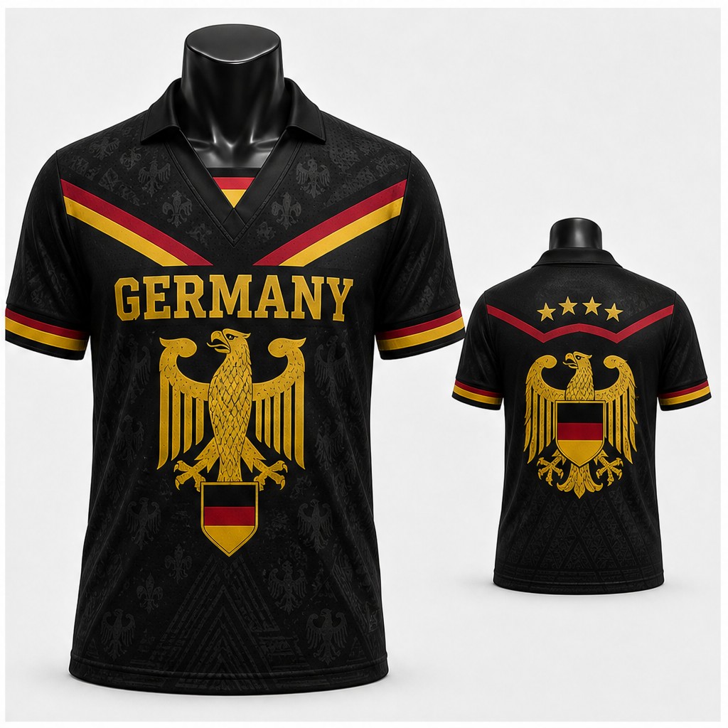 남성용 독일 독수리 문양 반팔 폴로 V넥 티셔츠 캐주얼 - Street Fashion Germany 리뷰 및 가격
